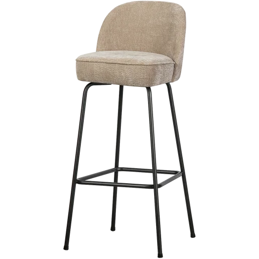 Barkruk Lanon polyester naturel 80 cm
