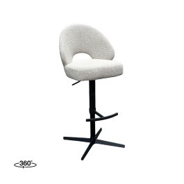 Barkruk Marmi royal bouclé naturel 110 55 × 57 × 93 cm 55 cm