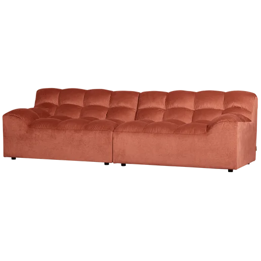 Bank Talloe polyester oranje 3-zits 280 cm