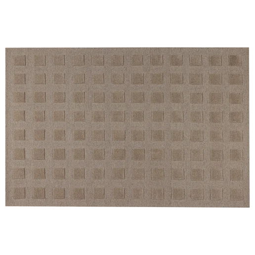 Vloerkleed Pere wol beige 170 cm