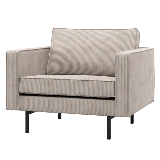 Fauteuil Calmi beige 105 cm