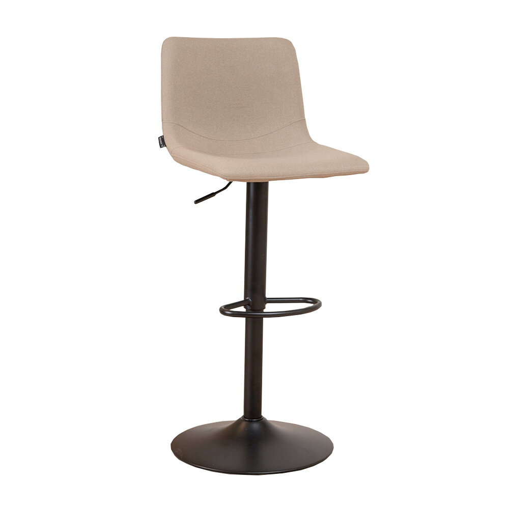 Barkruk Fio gerecycled polyester taupe 45 cm