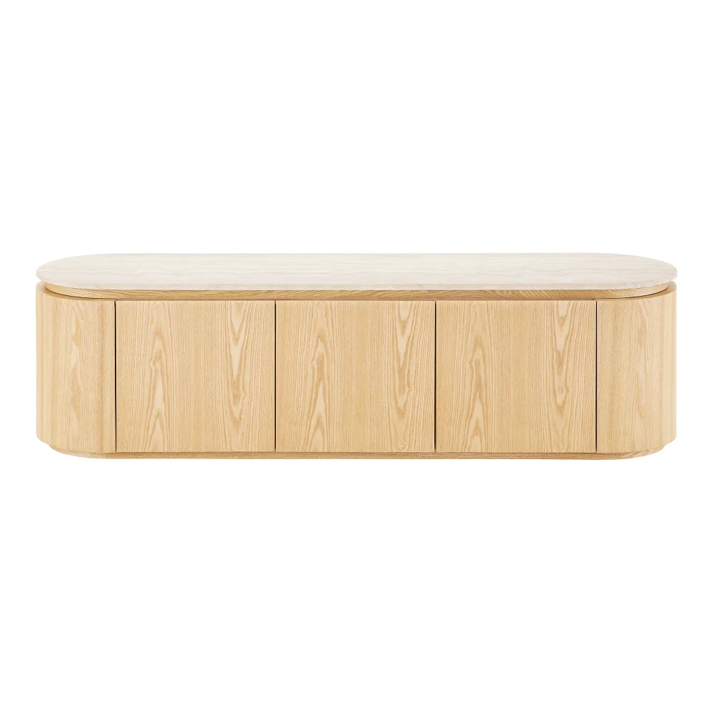 Tv-meubel Ise MDF naturel