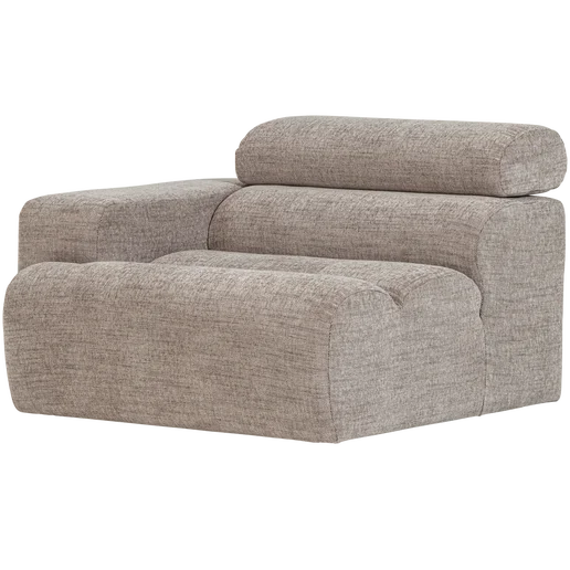 Bank Corvevo naturel 1-zits links 109 cm