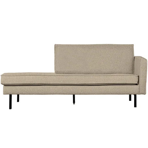 Chaise longue Helvo polyester rechts 203 cm