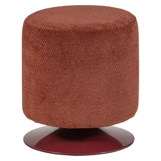 Poef Levio rood 39 cm