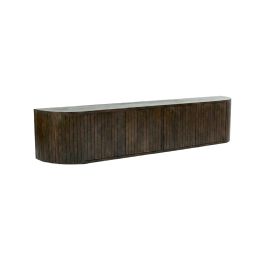 Tv-meubel Roso mangohout espresso 190 × 35 cm hoog