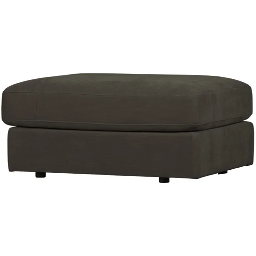 Poef Novro polyester grijs 90 cm