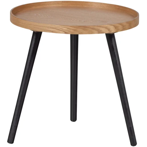 Bijzettafel Grar MDF naturel Ø45 cm