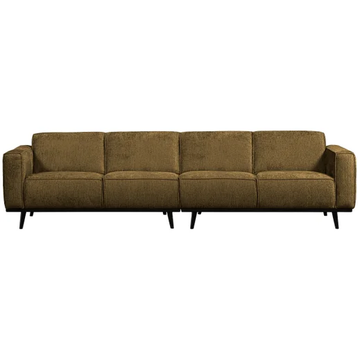 Bank Ralvemi polyester goud 4-zits 280 cm 280 cm