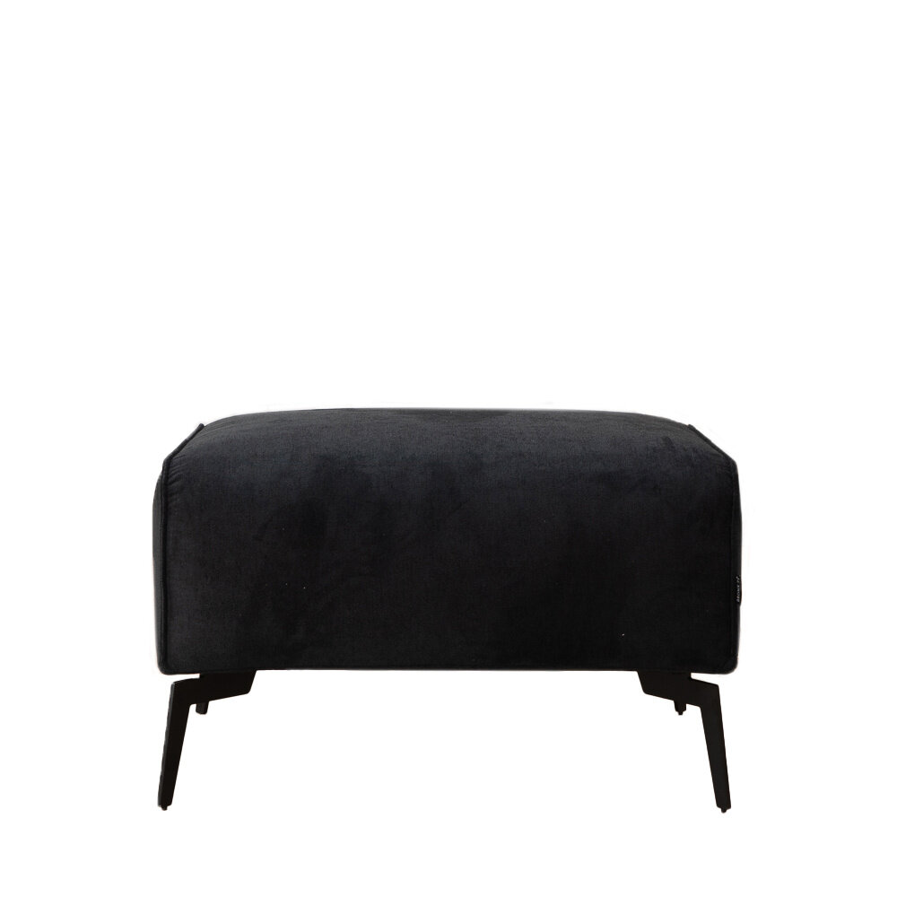 Poef Vese polyester zwart