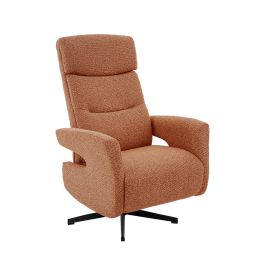 Fauteuil Isa royal bouclé coral 251 72 cm
