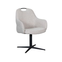 Eetkamerstoel Halen royal bouclé naturel 110