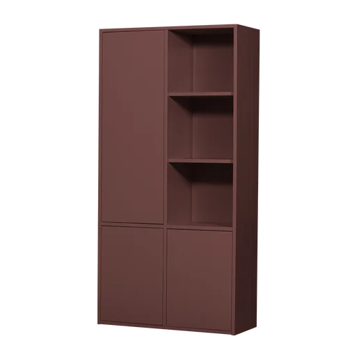 Kast Linis rood 100 cm