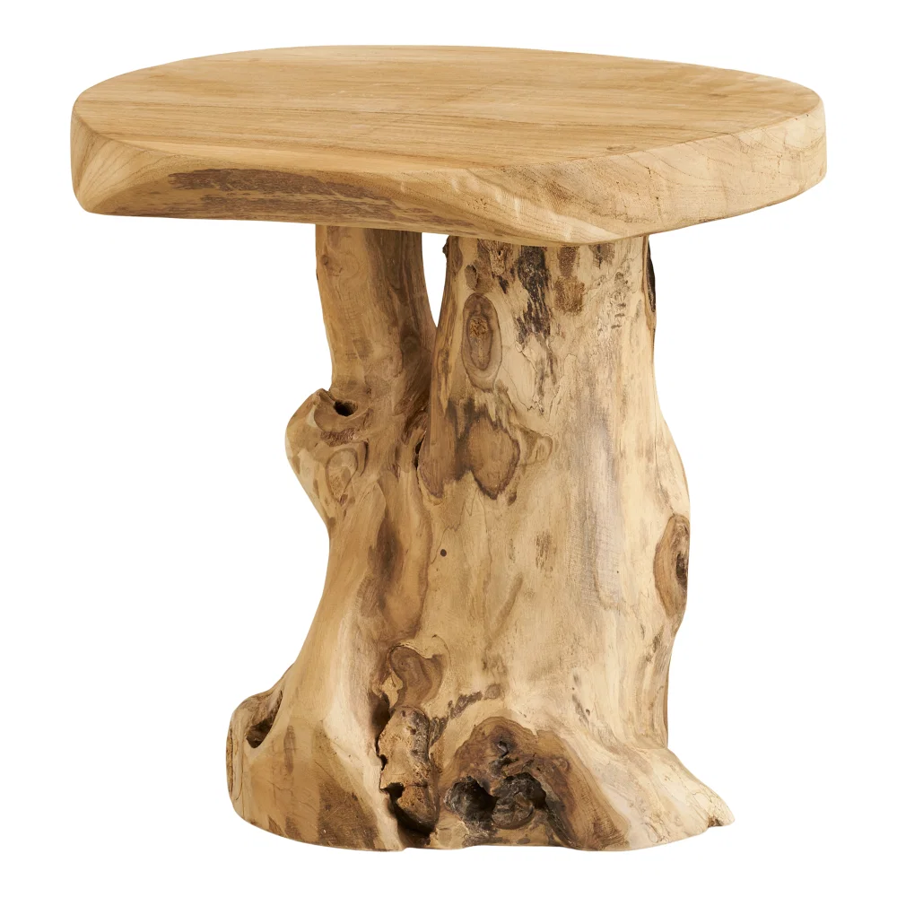 Bijzettafel Palon teak naturel