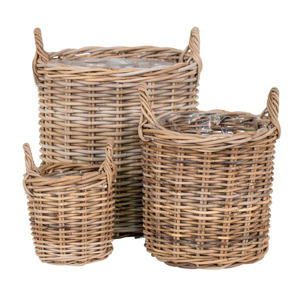 Mand Marto kubu rotan naturel 20 cm