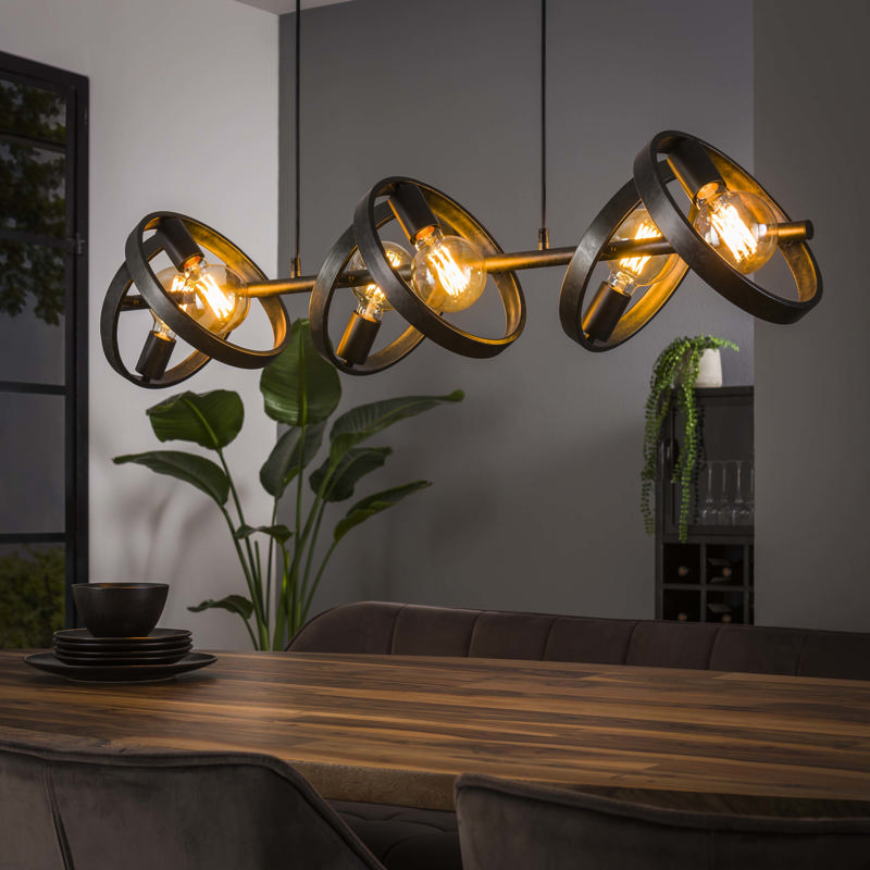 Hanglamp Ulro 6-lichts