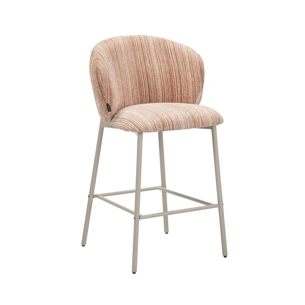 Barkruk Lanna textiel beige 70 cm 54 cm