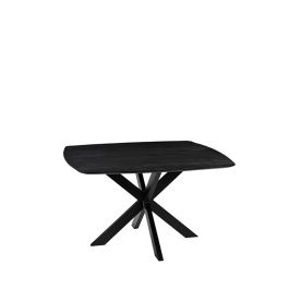 Eettafel Elmi mangohout zwart