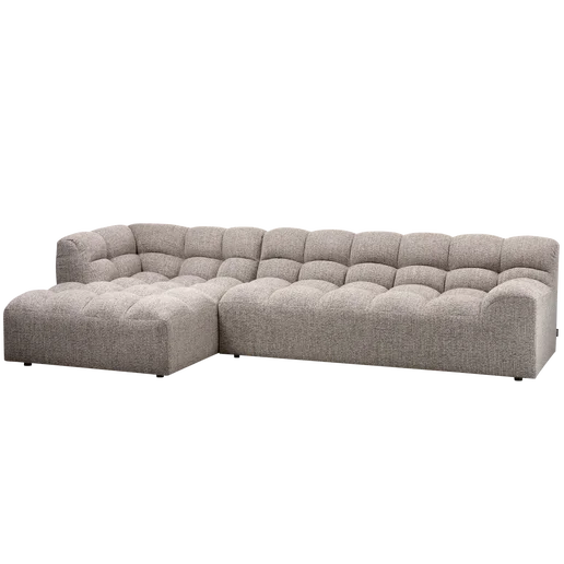 Chaise longue Helel polyester beige links