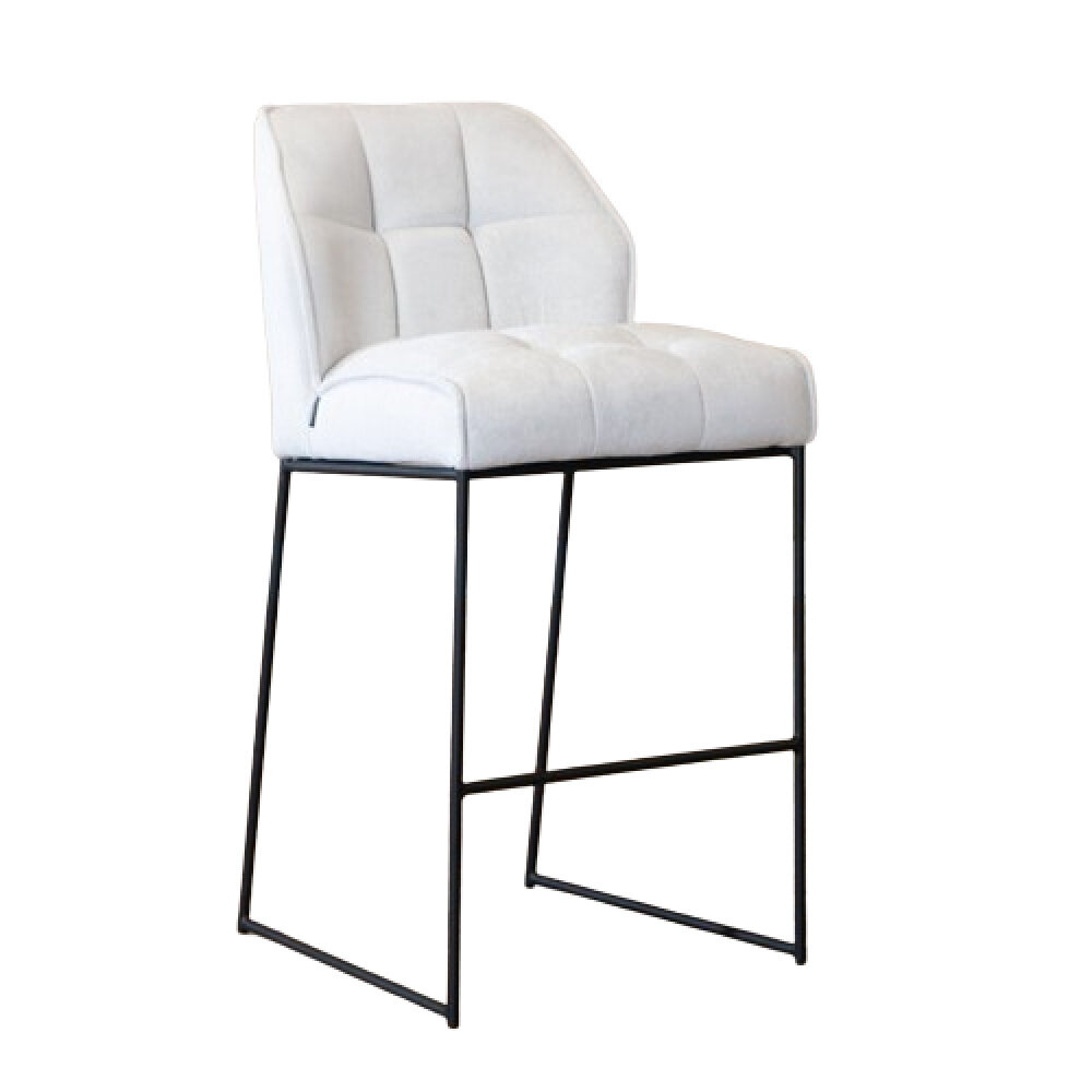 Barkruk Ulo polyester wit 82 cm
