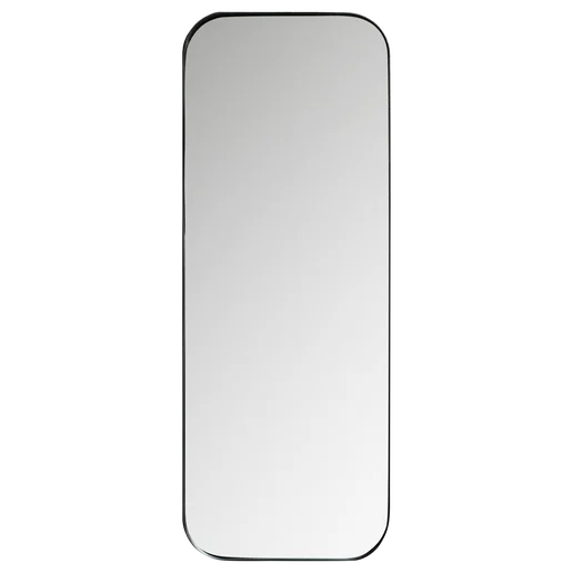 Spiegel Lorar zwart 40 × 110 cm hoog