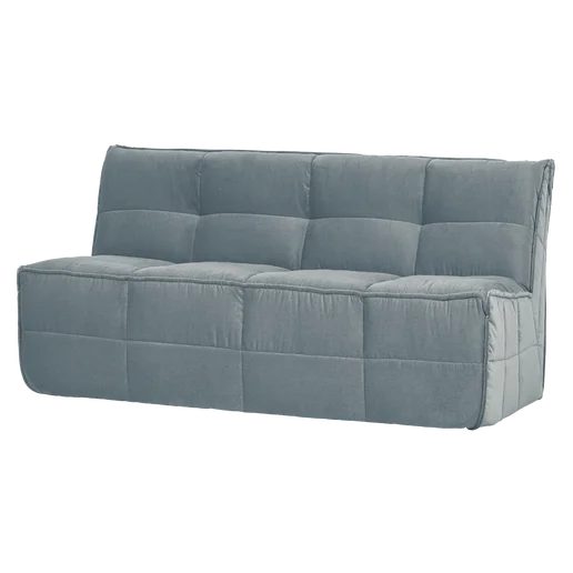 Bank Vinnala velours 164 × 86 cm hoog