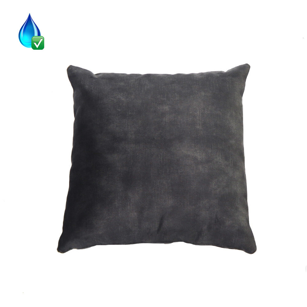 Kussen Lorna velours antraciet 45 × 45 cm