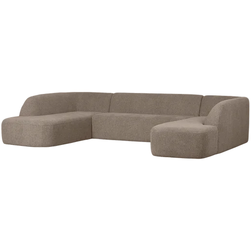 Bank Palloe polyester bruin 339 cm
