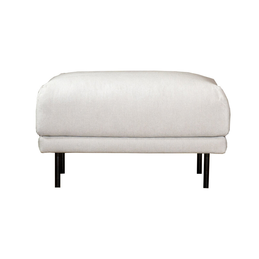 Poef Orro polyester wit 90 cm