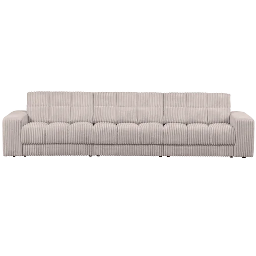 Bank Iltero polyester naturel 3-zits