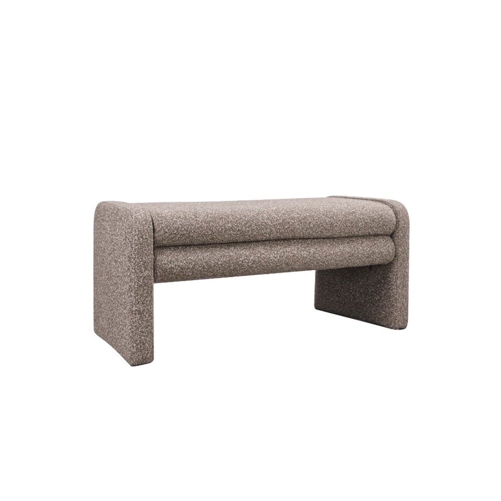 Bankje Ulro metaal bruin 100 cm