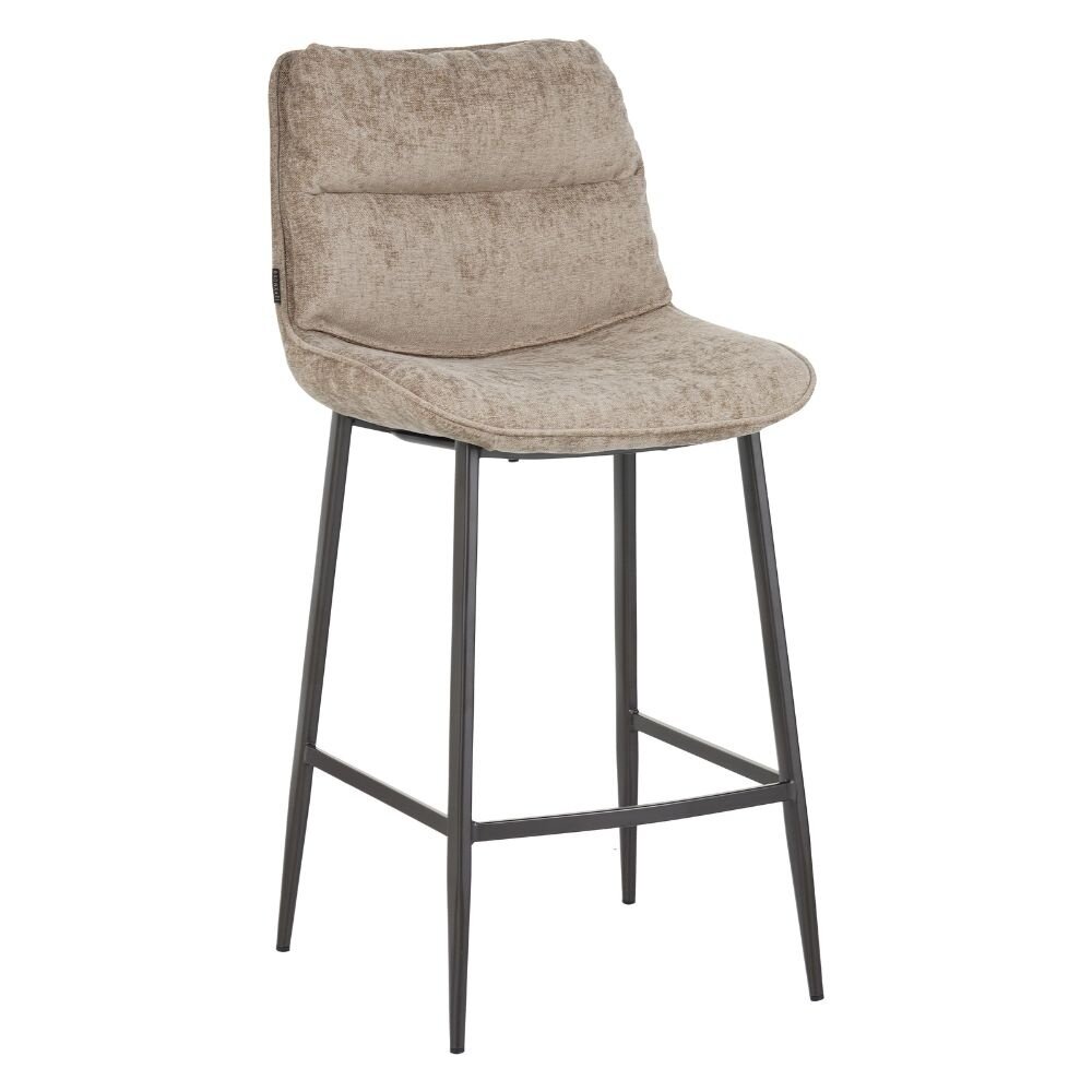 Barkruk Melto velours taupe 68 cm