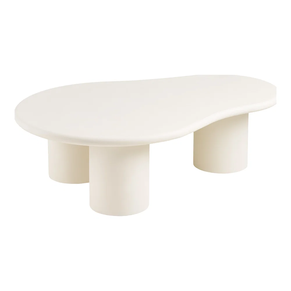 Salontafel Delan MDF gebroken wit