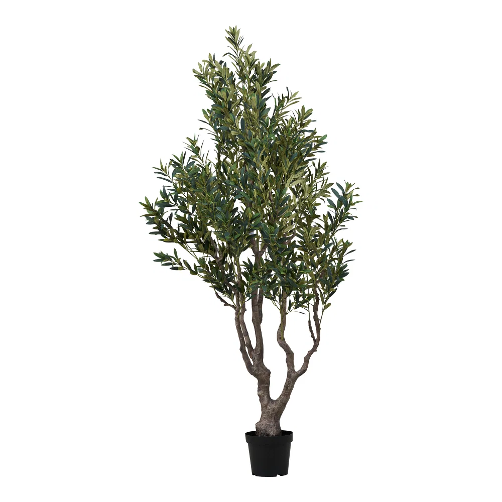 Kunstplant Delen kunststof groen 100 cm