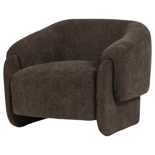 Fauteuil Normi bruin 90 cm