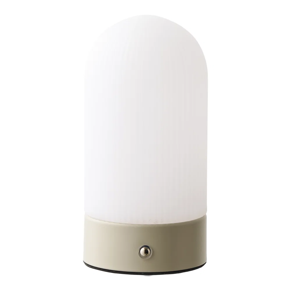 Tafellamp Corna metaal beige 9 cm