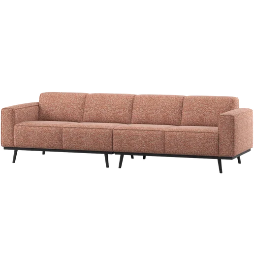 Bank Alveto oranje 4-zits 280 cm