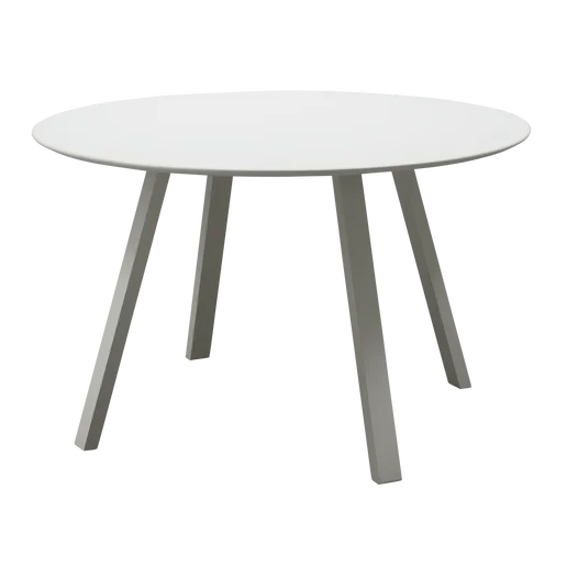 Tuintafel Lorla grijs Ø120 cm