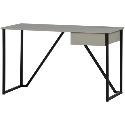 Bureau Jasen grijs 126 cm