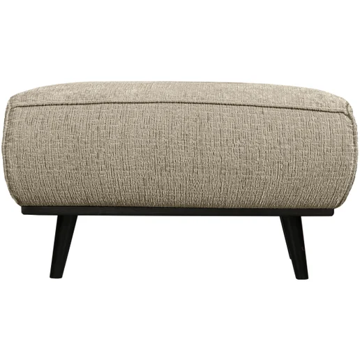 Poef Rale polyester beige 80 cm