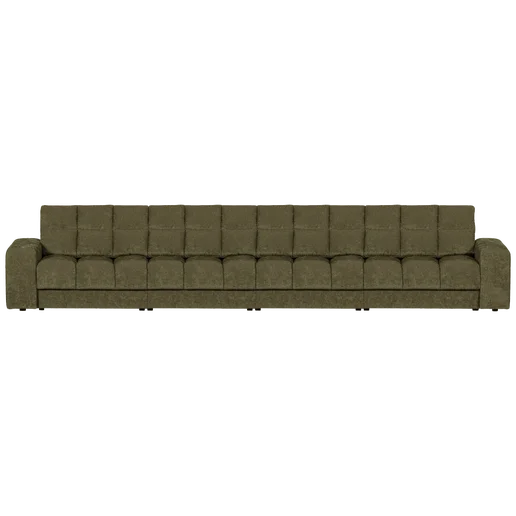 Bank Salmoar polyester 4-zits 406 × 78 cm hoog
