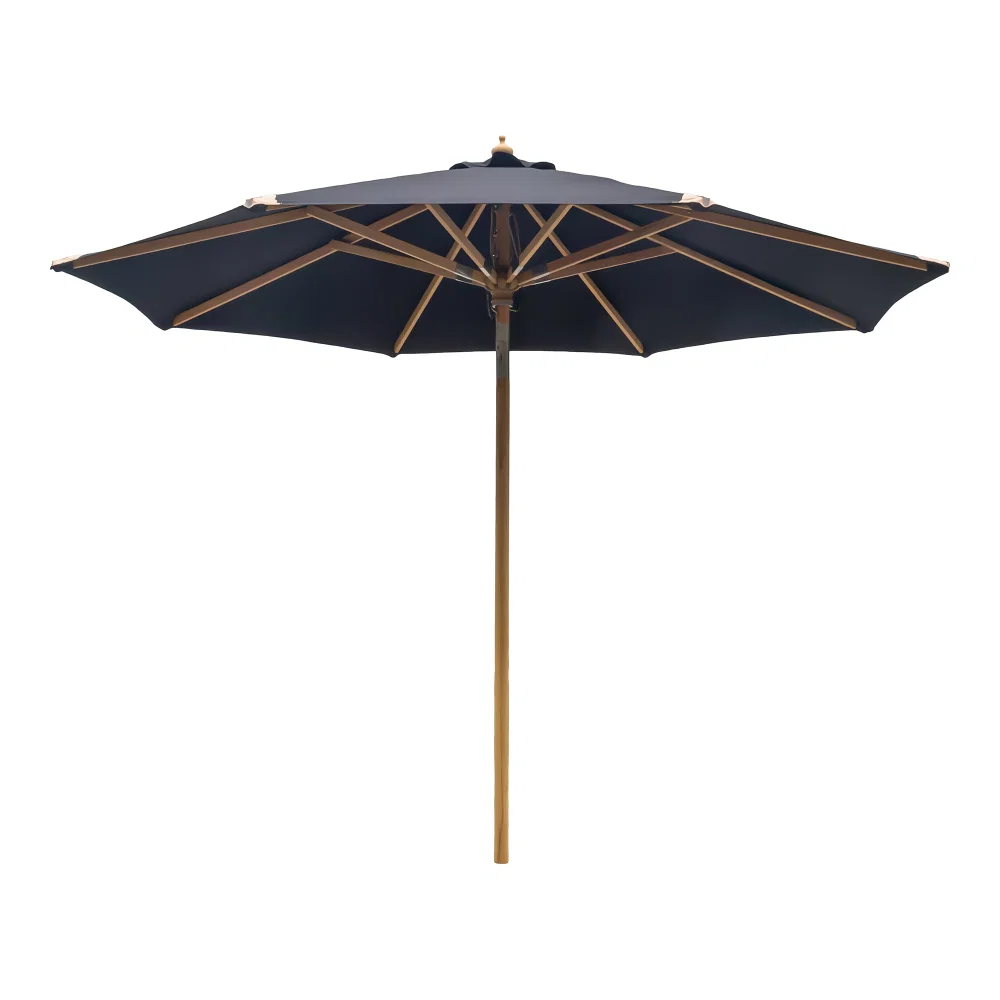 Parasol Normi staal zwart 300 cm