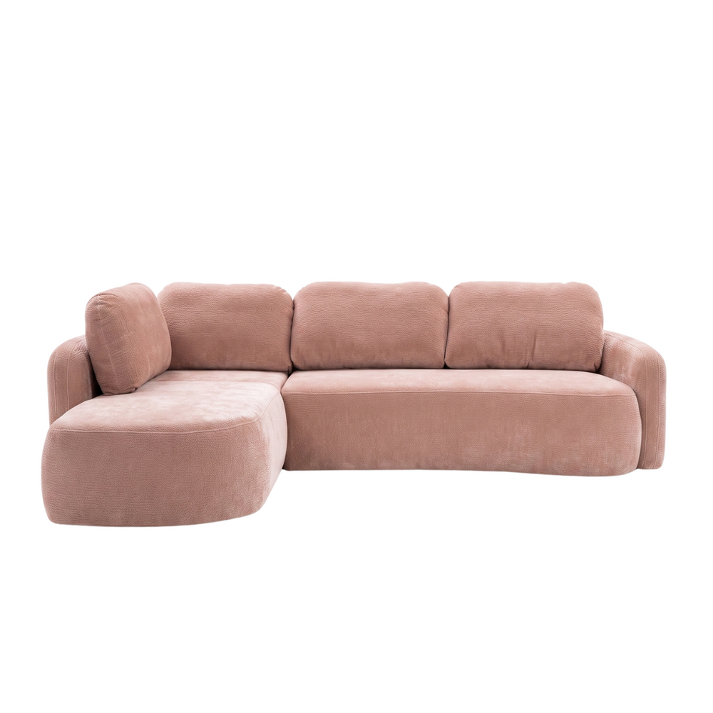Hoekbank Zelel ja roze links