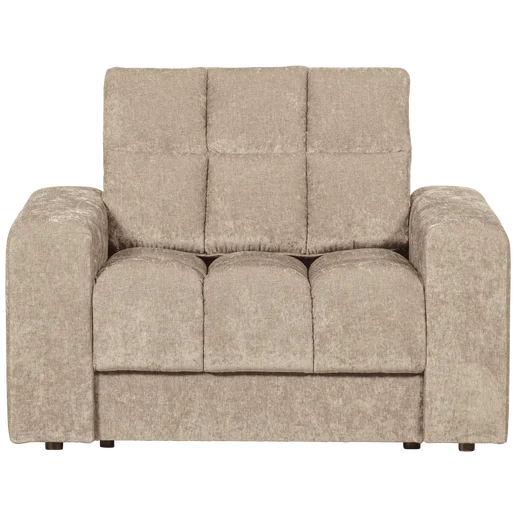 Fauteuil Peran polyester naturel 103 × 78 cm hoog