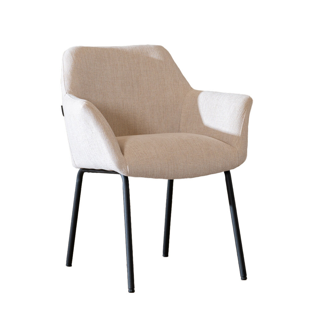 Stoel Selo polyester beige 68 cm