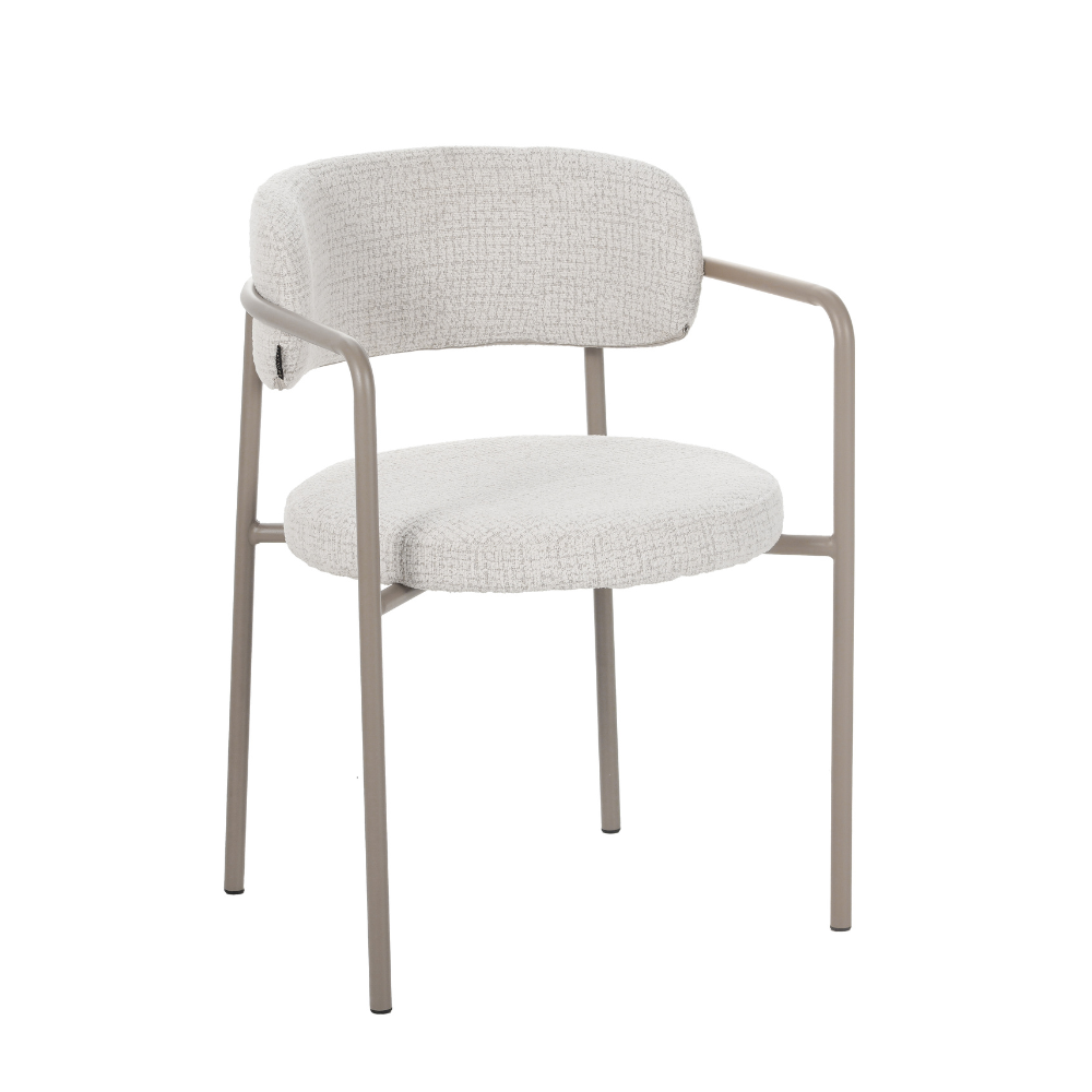 Stoel Valel polyester beige
