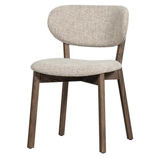 Eetkamerstoel Rosmi polyester 51 cm