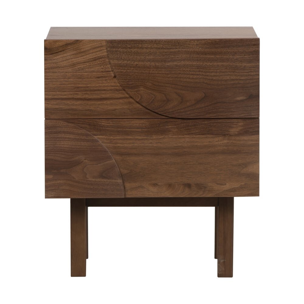 Bijzettafel Lanio MDF rustiek eiken 48 × 55 cm