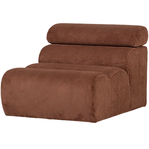 Bank Marsia oranje 1-zits 82 cm